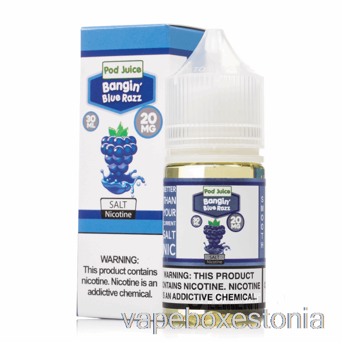 Vape Box Estonia Bangin Blue Razz - Kaunamahl - 30ml 55mg